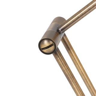 Steinhauer Tischleuchte Zodiac LED bronze