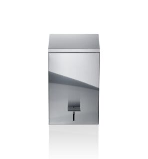 Decor Walther TE 70 Pedaleimer Softclose Edelstahl poliert