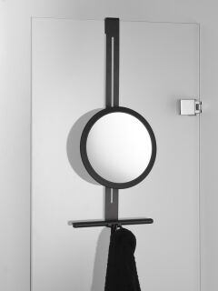 Decor Walther Hang Up Kosmetikspiegel Schwarz matt