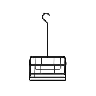 Decor Walther DW 226 Bügelduschkorb Schwarz matt