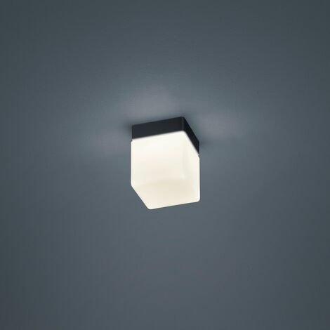 LEDKIA Traxim Eckige Deckenleuchte – Doppelt, Schwarz, Für GU10 Spots
