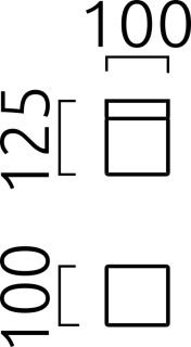 Helestra Keto LED Deckenleuchte schwarz rund