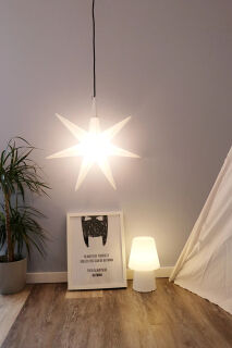 8 Seasons Design Dekoleuchte Shining Glory Star LED 55 cm