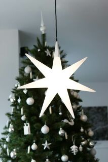 8 Seasons Design Dekoleuchte Shining Glory Star LED 55 cm