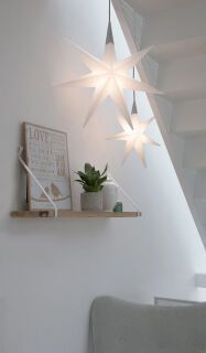 8 Seasons Design Dekoleuchte Shining Glory Star LED 70 cm