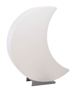 8 Seasons Design Dekoleuchte Shining Moon 60 cm weiß