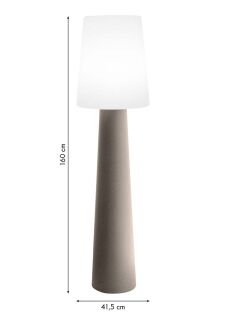 8 Seasons Design Stehleuchte No. 1 LED sand 160 cm