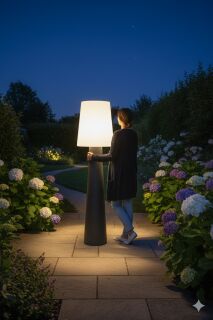 8 Seasons Design Stehleuchte No. 1 LED RGB 160 cm anthrazit