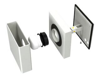 Nordlux Turn LED Wandleuchte schwarz