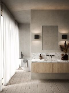 Nordlux Turn LED Wandleuchte schwarz