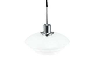 Dyberg Larsen DL20 Pendelleuchte opal chrom