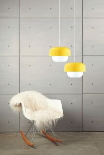 Dyberg Larsen Haipot Pendelleuchte gelb