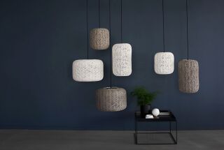 Dyberg Larsen Spin Pendelleuchte small grau