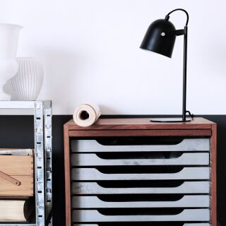 Dyberg Larsen Oslo Tischleuchte schwarz