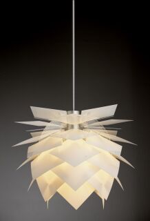 Dyberg Larsen Pineapple Pendelleuchte D45 weiß