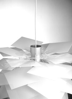 Dyberg Larsen Pineapple Pendelleuchte D45 weiß