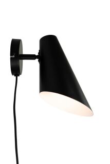 Dyberg Larsen Cale Wandleuchte schwarz