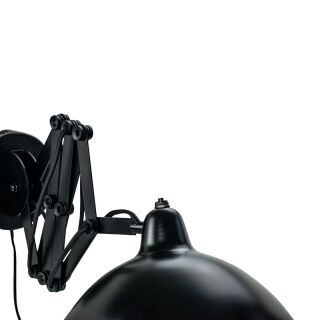 Dyberg Larsen Futura Wandleuchte Scherenarm schwarz