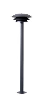 Dyberg Larsen DL20 Outdoor Standleuchte schwarz