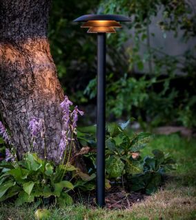 Dyberg Larsen DL25 Outdoor Standleuchte schwarz