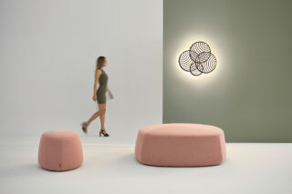 Mantra Deckenleuchte Collage 4 LED schwarz