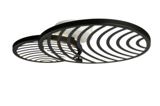 Mantra Deckenleuchte Collage 2 LED schwarz