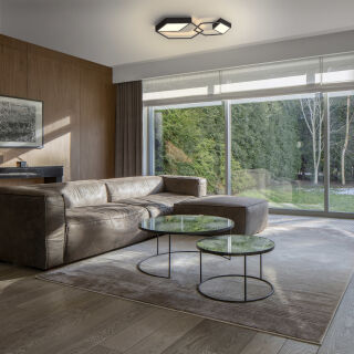 Mantra Wandleuchte Kubick big dimmbar LED schwarz