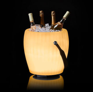 The Joouly Bowl L Design LED Lampe inkl. Bluetooth Lautsprecher