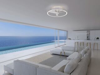 Mantra Nature Deckenventilator LED Fernbedienung dimmbar weiß