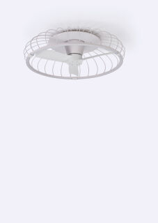 Mantra Nature Deckenventilator LED Fernbedienung dimmbar weiß