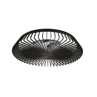 Mantra Himalaya Deckenventilator LED Fernbedienung dimmbar schwarz