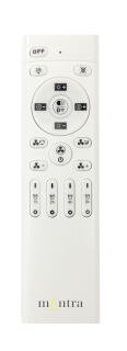 Mantra Tibet Deckenventilator LED Fernbedienung dimmbar holz weiß