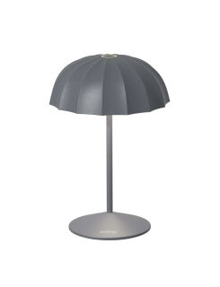 Sompex Ombrellino Akku LED Tischleuchte anthrazit