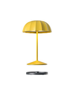 Sompex Ombrellino Akku LED Tischleuchte gelb