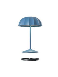Sompex Ombrellino Akku LED Tischleuchte blau