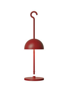 Sompex Hook Akku LED Tischleuchte rot