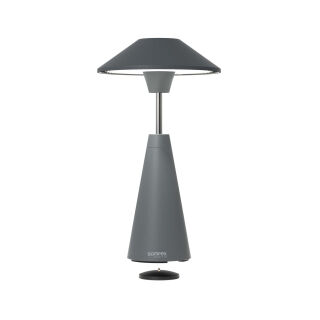 Sompex Move Akku LED Tischleuchte anthrazit höhenverstellbar