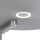 Steinhauer Stehleuchte Turound LED Rauchglas stahl