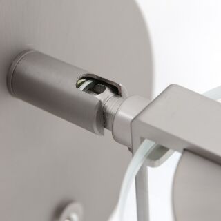 Steinhauer Wandleuchte Turound LED Klarglas stahl