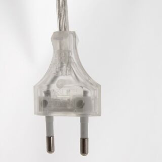 Steinhauer Wandleuchte Turound LED Klarglas stahl