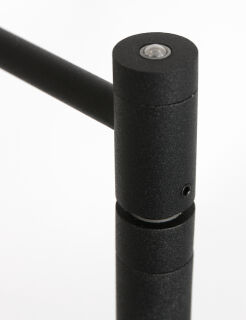 Steinhauer Stehleuchte Retina LED schwarz