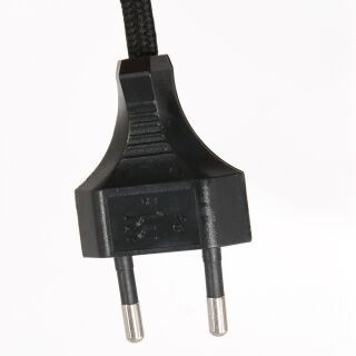 Steinhauer Bollique Stehleuchte Rauchglas schwarz