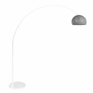 Steinhauer Stehleuchte Sparkled Light weiß grau