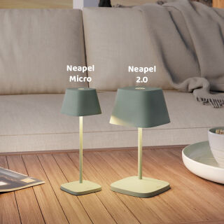 Villeroy & Boch Neapel 2.0 gelb Akku LED Tischleuchte