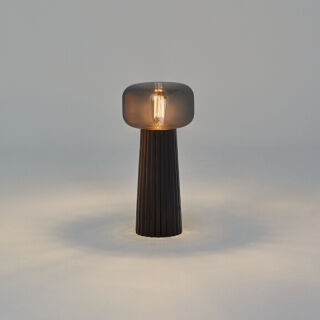 Mantra Tischleuchte Faro schwarz E27