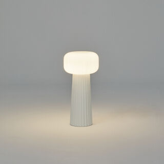 Mantra Tischleuchte Faro weiß E27