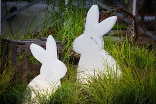 8 Seasons Design Shining Rabbit LED RGB 70 cm weiß