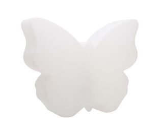 8 Seasons Design Motivleuchte Shining Butterfly LED RGB 40 cm weiß