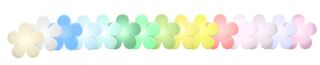 8 Seasons Design Motivleuchte Shining Flower LED RGB 60 cm weiß