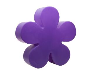 8 Seasons Design Motivleuchte Shining Flower 60 cm lila